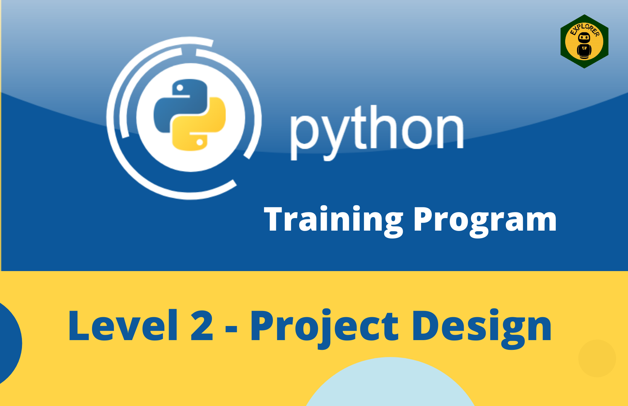 Python Level 2 - Project Design